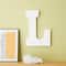 6 Pack: 9" White MDF Whimsy Letter by Make Market®